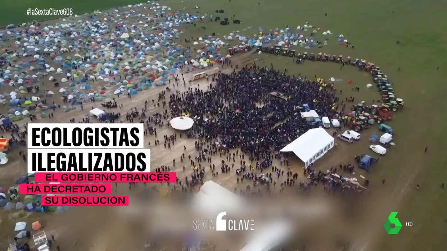 Francia ilegaliza a uno de los mayores grupos ecologistas del país: así es 'Soulèvements de la Terre' Francia ilegaliza a uno de los mayores grupos ecologistas del país: así es 'Soulèvements de la Terre'