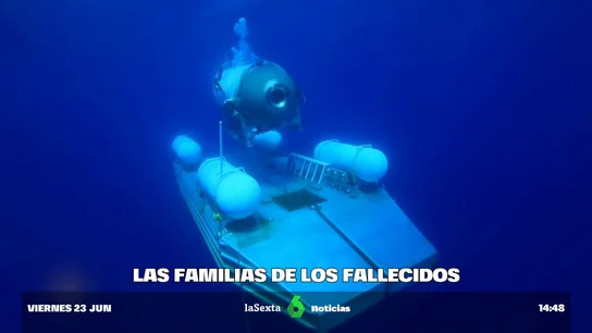 "Se han convertido en parte de la leyenda del Titanic", señala una familiar de dos fallecidos en el OceanGate "Se han convertido en parte de la leyenda del Titanic", señala una familiar de dos fallecidos en el OceanGate