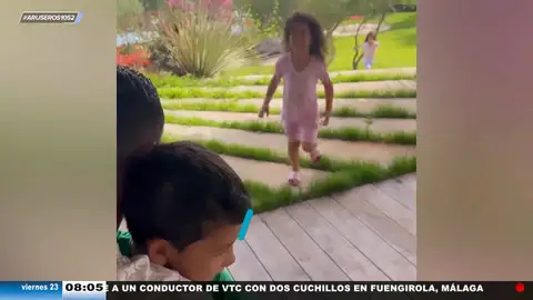 Georgina Rodríguez muestra el emotivo momento en el que Cristiano Ronaldo se reencuentra con sus hijos