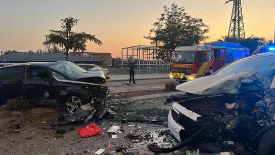 Muere un conductor embestido por un coche robado que huía de la Policía en Madrid Muere un conductor embestido por un coche robado que huía de la Policía en Madrid