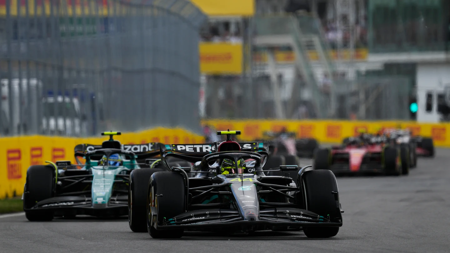 Lewis Hamilton y Fernando Alonso Lewis Hamilton y Fernando Alonso