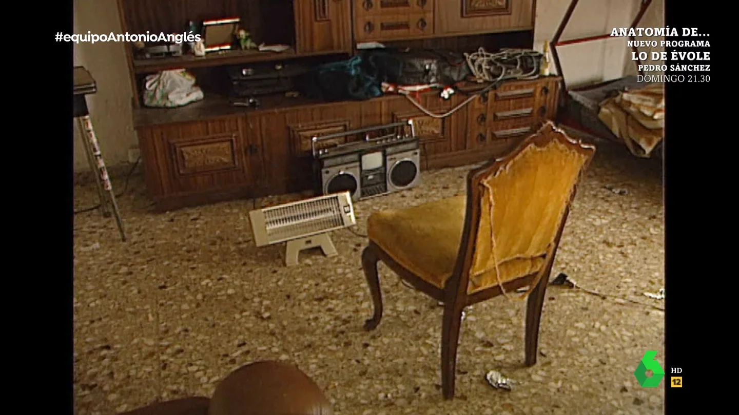Así se encontraron los agentes el domicilio de Antonio Anglés Así se encontraron los agentes el domicilio de Antonio Anglés