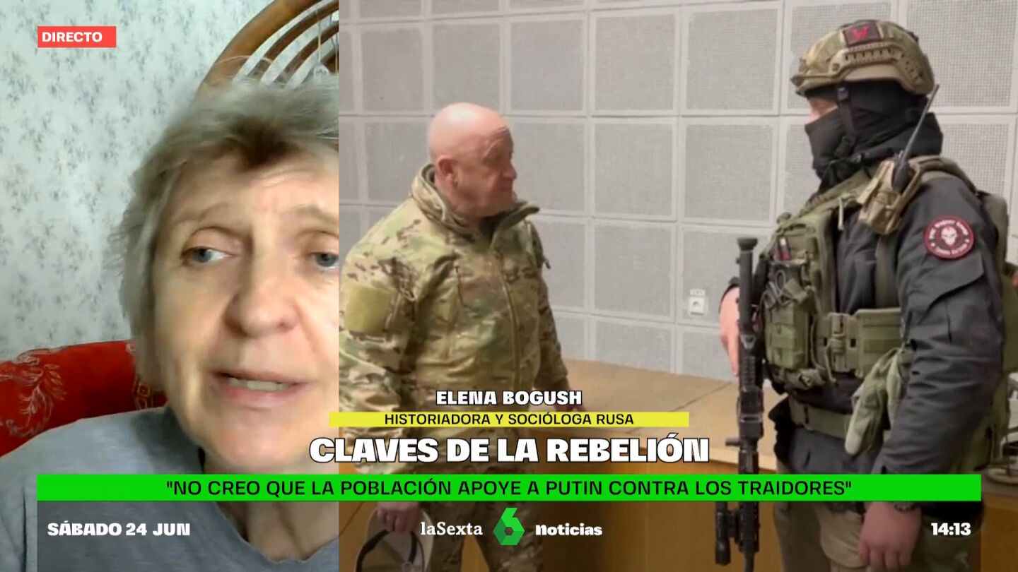 ¿Cómo afectará la rebelión de Wagner a la imagen de Putin? Elena Bogush responde