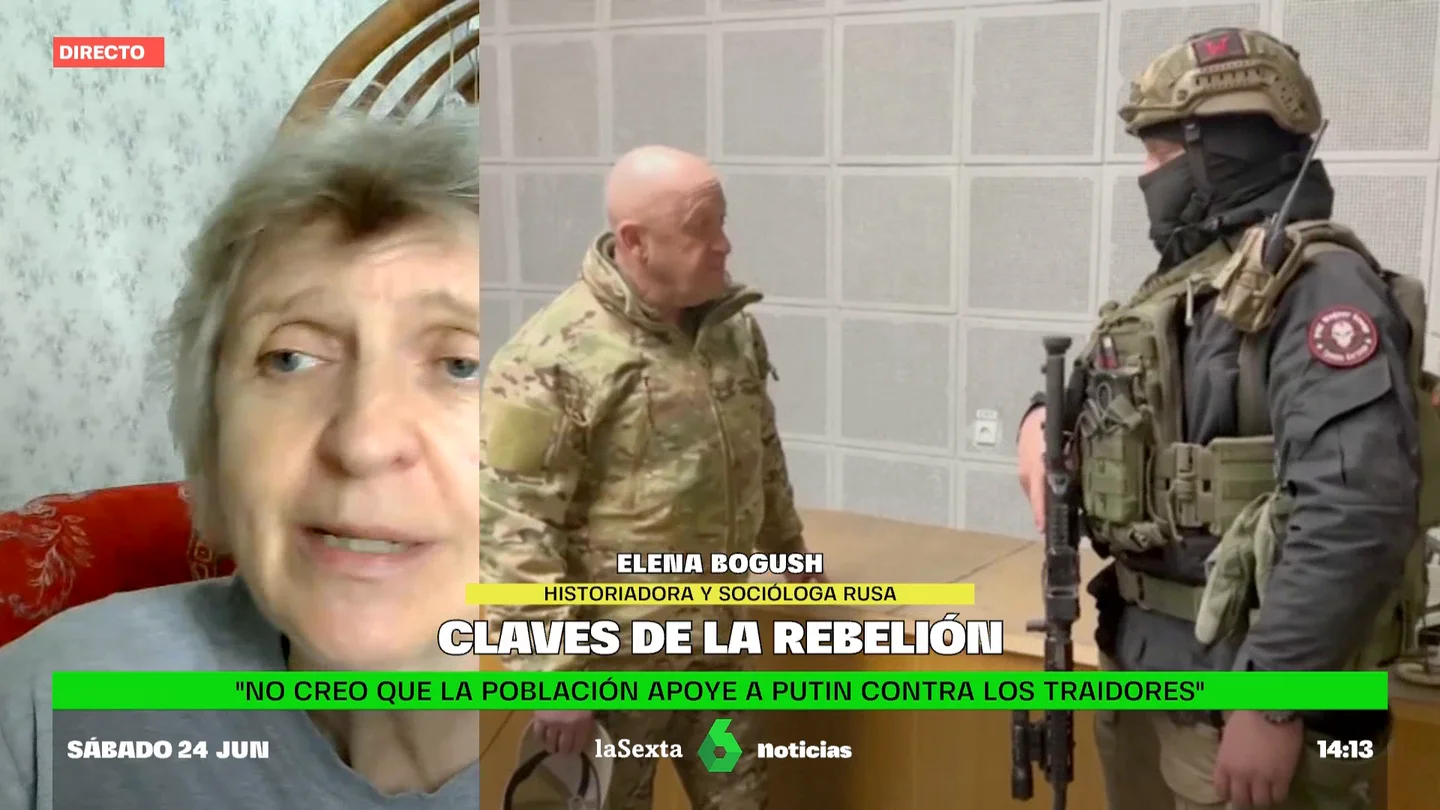 ¿Cómo afectará la rebelión de Wagner a la imagen de Putin? Elena Bogush responde ¿Cómo afectará la rebelión de Wagner a la imagen de Putin? Elena Bogush responde