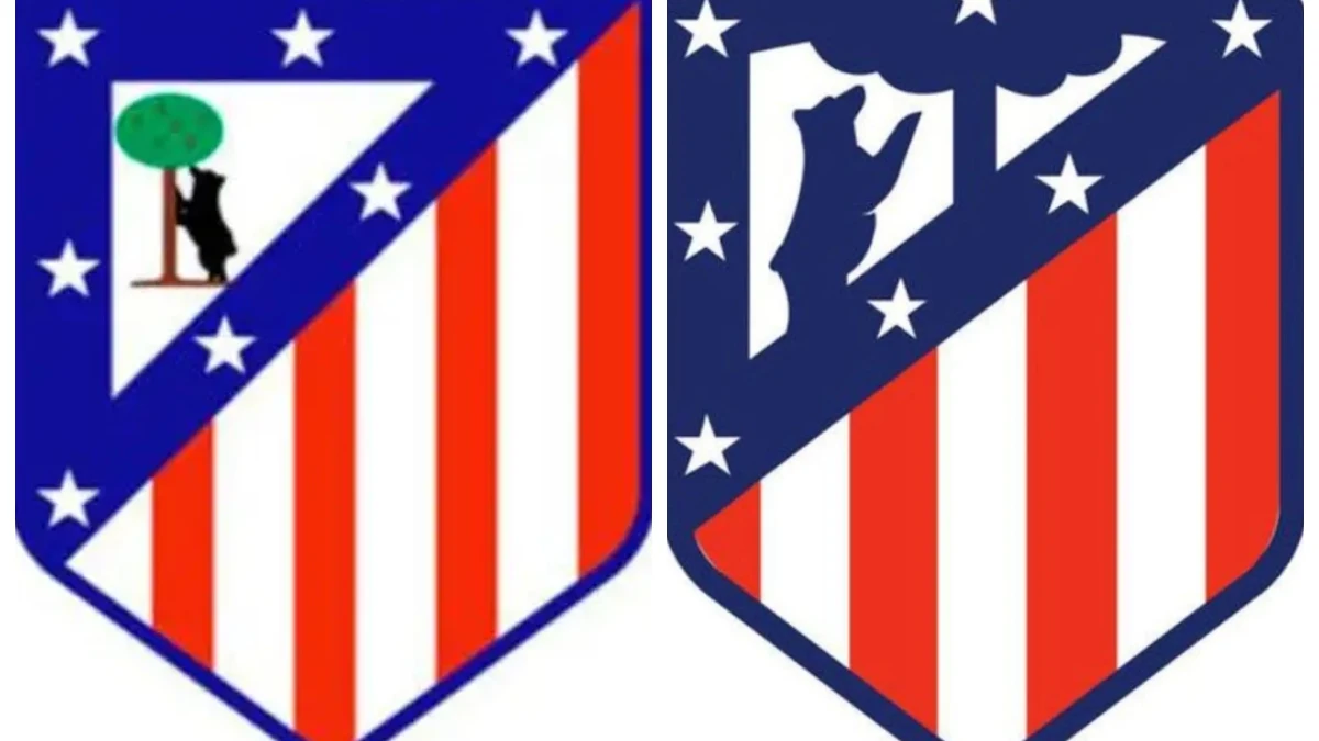 Los escudos del Atlético