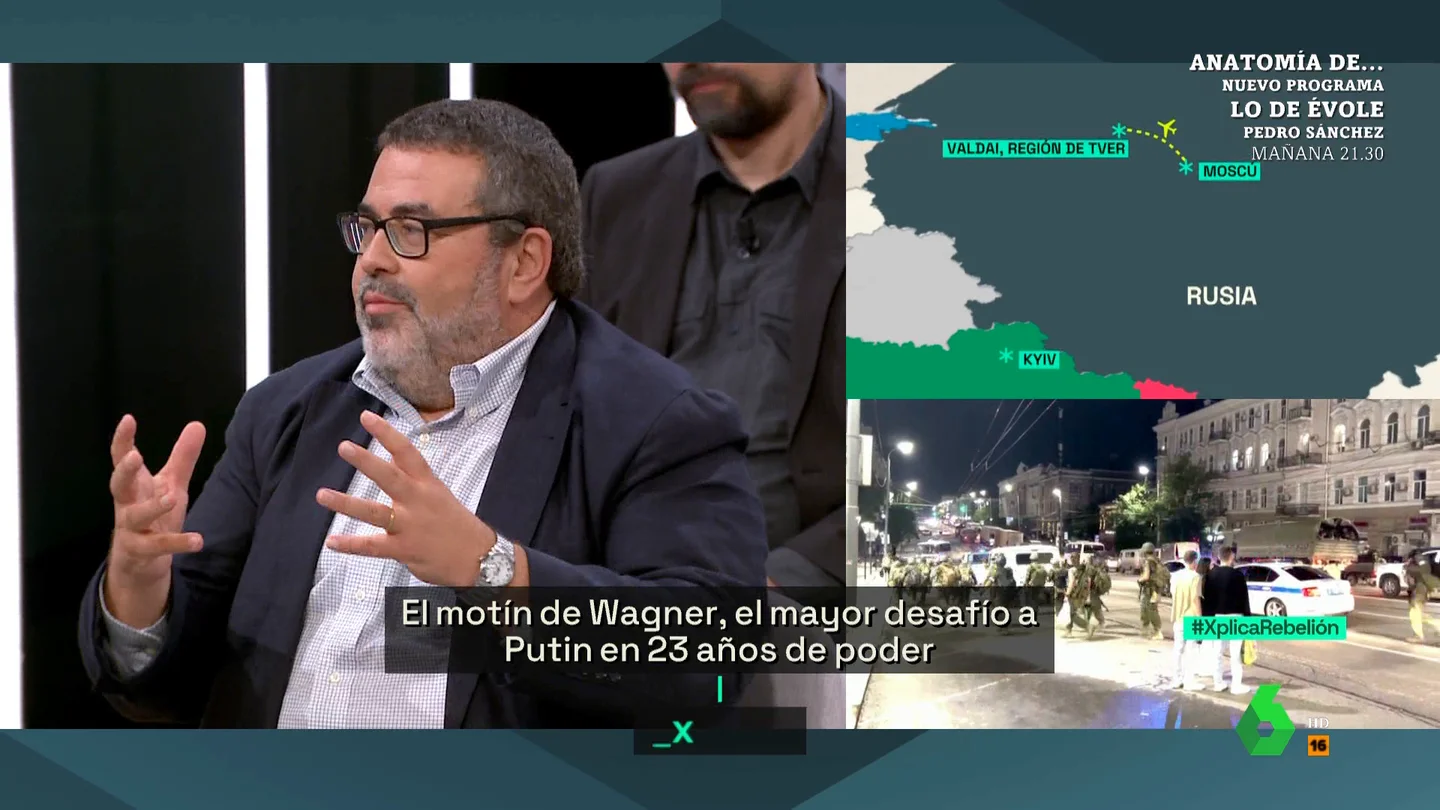 "La imagen de Putin como todopoderoso e infalible ha terminado hoy": la reflexión del profesor Pedro Rodríguez "La imagen de Putin como todopoderoso e infalible ha terminado hoy": la reflexión del profesor Pedro Rodríguez