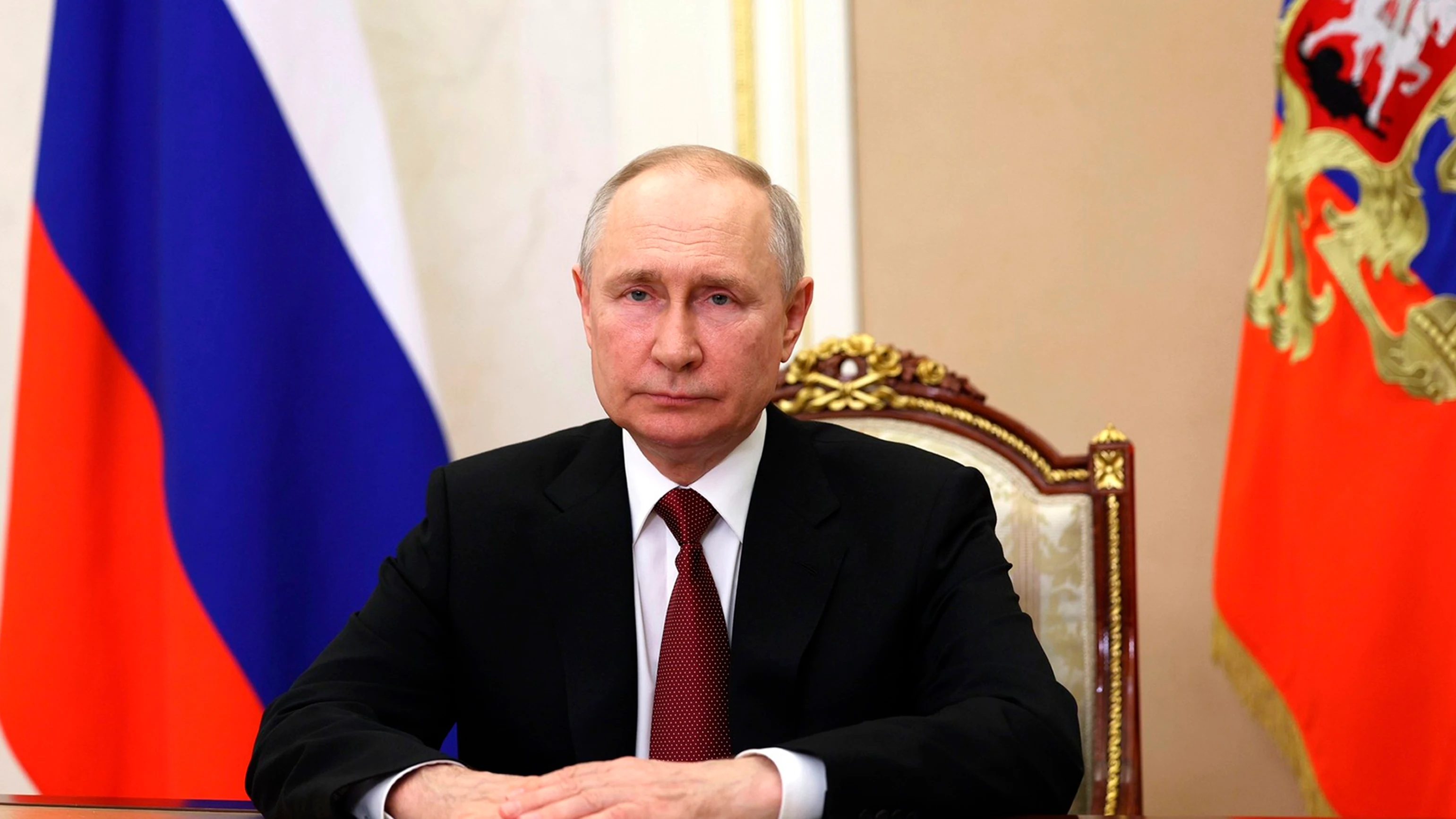 Vladimir Putin, durante su comparecencia