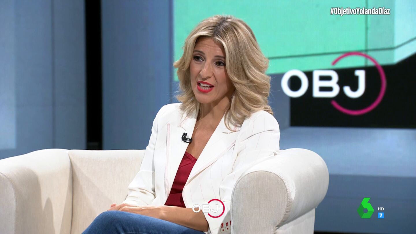 Yolanda D&iacute;az asegura en su entrevista con Ana Pastor que Sumar en estas elecciones generales "es la fuerza que irrumpe como novedad" y que en esta formaci&oacute;n pol&iacute;tica cuenta con "las mejores profesionales de nuestro pa&iacute;s".
