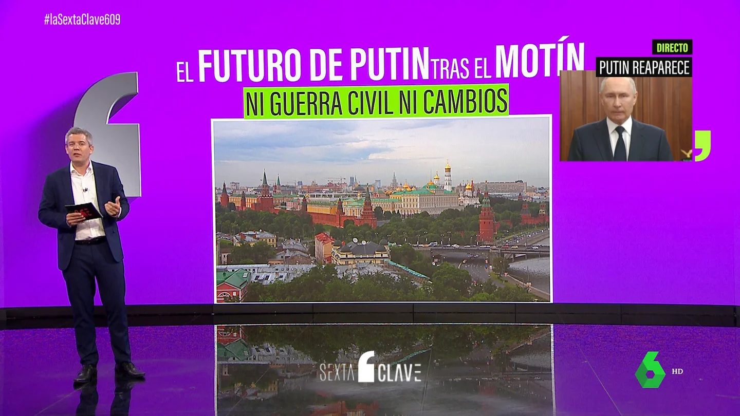 La guerra, lejos de acabarse tras el pulso de Wagner a Putin: ni Guerra Civil en Rusia ni cambios en el frente La guerra, lejos de acabarse tras el pulso de Wagner a Putin: ni Guerra Civil en Rusia ni cambios en el frente