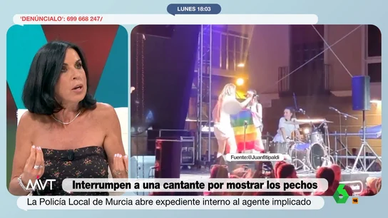 No, no se puede detener a alguien por enseñar el pecho como Rocío Saiz: por qué su caso no es exhibicionismo ni desorden público No, no se puede detener a alguien por enseñar el pecho como Rocío Saiz: por qué su caso no es exhibicionismo ni desorden público