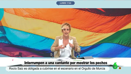 Cristina Pardo, atónita con interrupción de un Policía a Rocío Sáiz: "¿Y si un tío se quita la camiseta?" Cristina Pardo, atónita con interrupción de un Policía a Rocío Sáiz: "¿Y si un tío se quita la camiseta?"