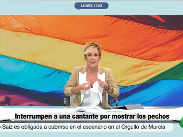 Cristina Pardo, atónita con interrupción de un Policía a Rocío Sáiz: &quot;¿Y si un tío se quita la camiseta?&quot;