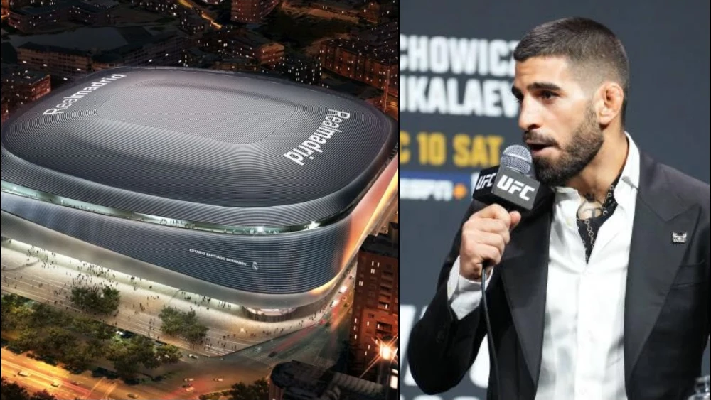 Estadio Santiago Bernabéu e Ilia Topuria 