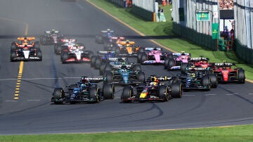 Salida GP de Australia F1