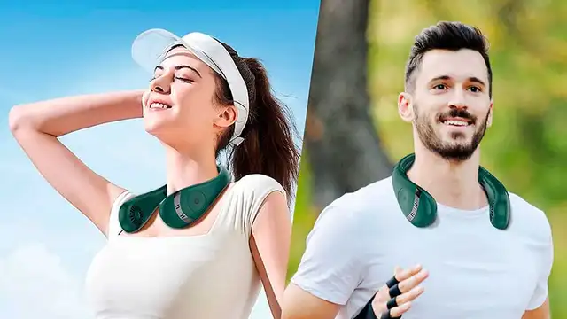 Ventiladores que puedes llevar al cuello para combatir la ola de calor