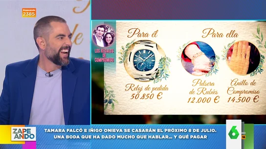 La auditoría económica de la boda de Tamara Falcó e Íñigo Onieva La auditoría económica de la boda de Tamara Falcó e Íñigo Onieva