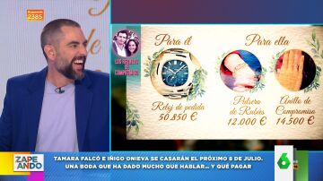 La auditoría económica de la boda de Tamara Falcó e Íñigo Onieva