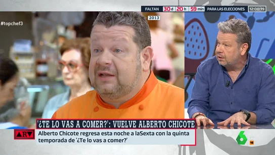 Alberto Chicote desvela a Antonio Ferreras cómo entró en el mundo de la televisión Alberto Chicote desvela a Antonio Ferreras cómo entró en el mundo de la televisión