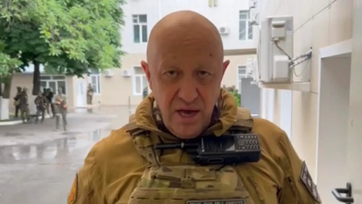 Captura de video del canal de Telegram del jefe del Grupo Wagner, Yevgeni Prigozhin. Captura de video del canal de Telegram del jefe del Grupo Wagner, Yevgeni Prigozhin.