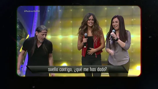 Así fue la reacción de Cristina Pedroche cuando Camela la sorprendió cantante en pleno 'El Hormiguero' Así fue la reacción de Cristina Pedroche cuando Camela la sorprendió cantante en pleno 'El Hormiguero'