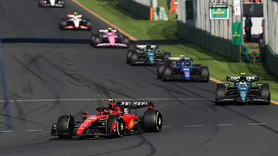 Carlos Sainz y Fernando Alonso Carlos Sainz y Fernando Alonso