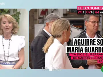 Aguirre defiende el cambio de postura de Guardiola con Vox: &quot;rectificar es de sabios&quot; aunque lo haga Pedro Sánchez