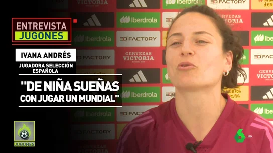 Ivana Andrés, ante la posibilidad de jugar su tercer mundial: "De niña sueñas con eso..." Ivana Andrés, ante la posibilidad de jugar su tercer mundial: "De niña sueñas con eso..."