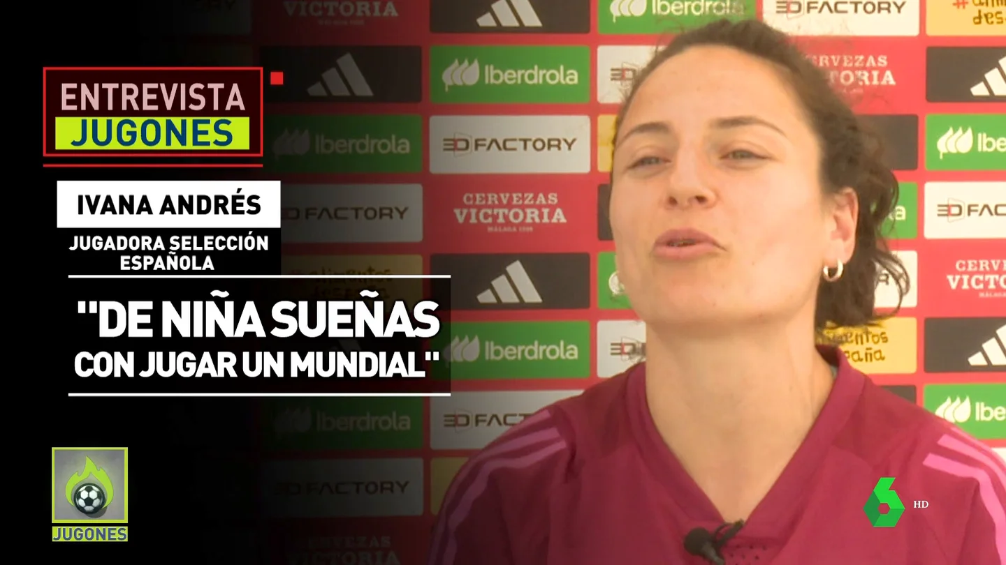 Ivana Andrés, ante la posibilidad de jugar su tercer mundial: "De niña sueñas con eso..." Ivana Andrés, ante la posibilidad de jugar su tercer mundial: "De niña sueñas con eso..."