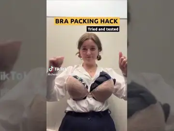 El truco más ingenioso de una joven británica para no pagar la maleta usando un sujetador