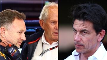 Se aviva la guerra entre Red Bull y Mercedes con Horner y Wolff