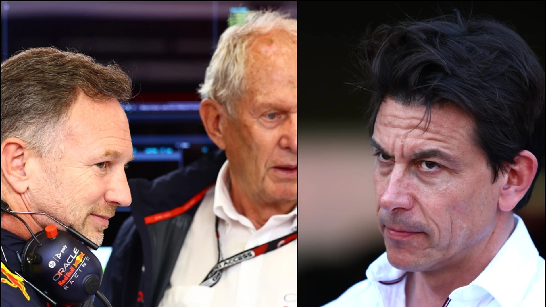 Se aviva la guerra entre Red Bull y Mercedes con Horner y Wolff