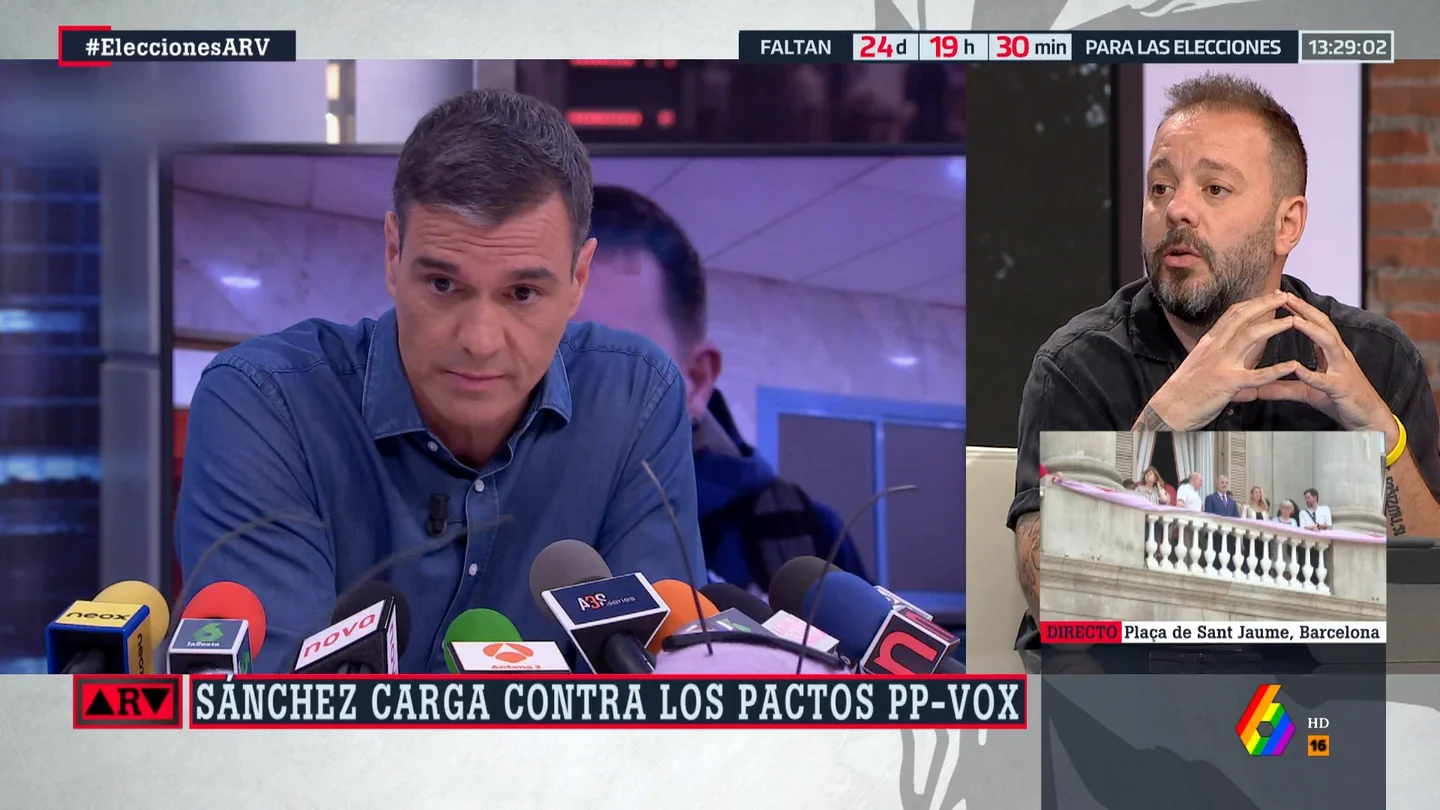 Maestre advierte del error de comparar a la extrema izquierda con la extrema derecha: "Deja en evidencia a todo el que lo hace" Maestre advierte del error de comparar a la extrema izquierda con la extrema derecha: "Deja en evidencia a todo el que lo hace"