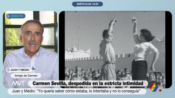 Juan y Medio: Llamé decenas de veces para interesarme por Carmen Sevilla, pero no me devolvieron la llamada