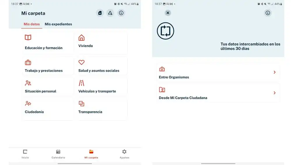 Mi carpeta ciudadana Mi carpeta ciudadana