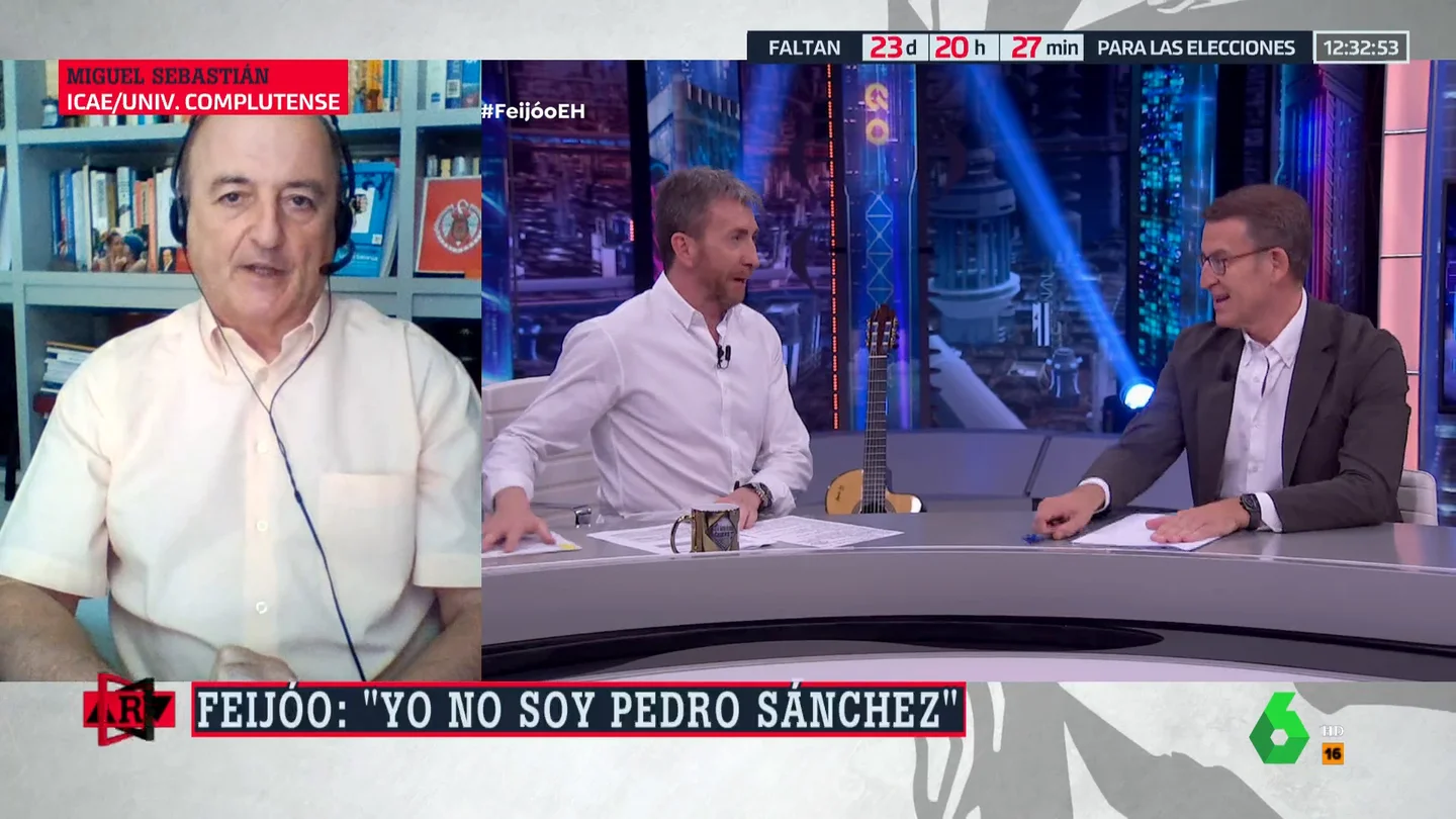 El análisis de Miguel Sebastián sobre las propuestas económicas de Feijóo: "Me decepcionó" El análisis de Miguel Sebastián sobre las propuestas económicas de Feijóo: "Me decepcionó"