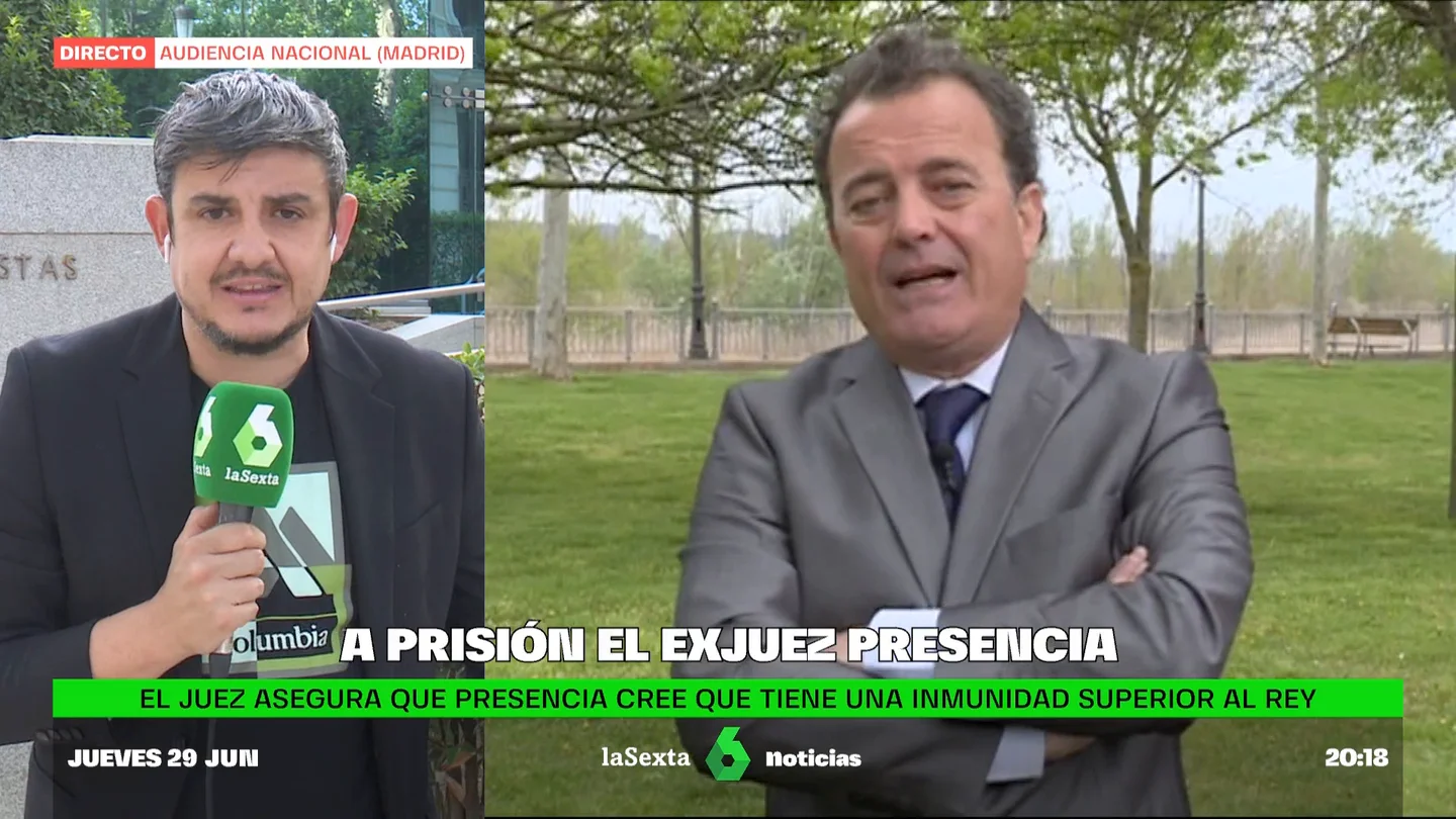 Prisión provisional para el exjuez Fernando Presencia acusado de blanqueo, estafa y organización criminal Prisión provisional para el exjuez Fernando Presencia acusado de blanqueo, estafa y organización criminal