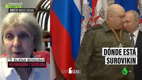 "Empezar las purgas en el Ejército ruso significaría desestabilizarlo": el análisis de Elena Bogush sobre el paradero del general Surovikin