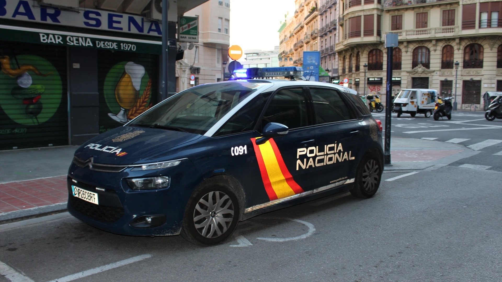 Imagen de archivo de un coche de la Policía Nacional.