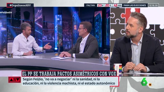 La reflexión de Basteiro sobre las acciones de Vox: "Esto es la punta de un iceberg" La reflexión de Basteiro sobre las acciones de Vox: "Esto es la punta de un iceberg"