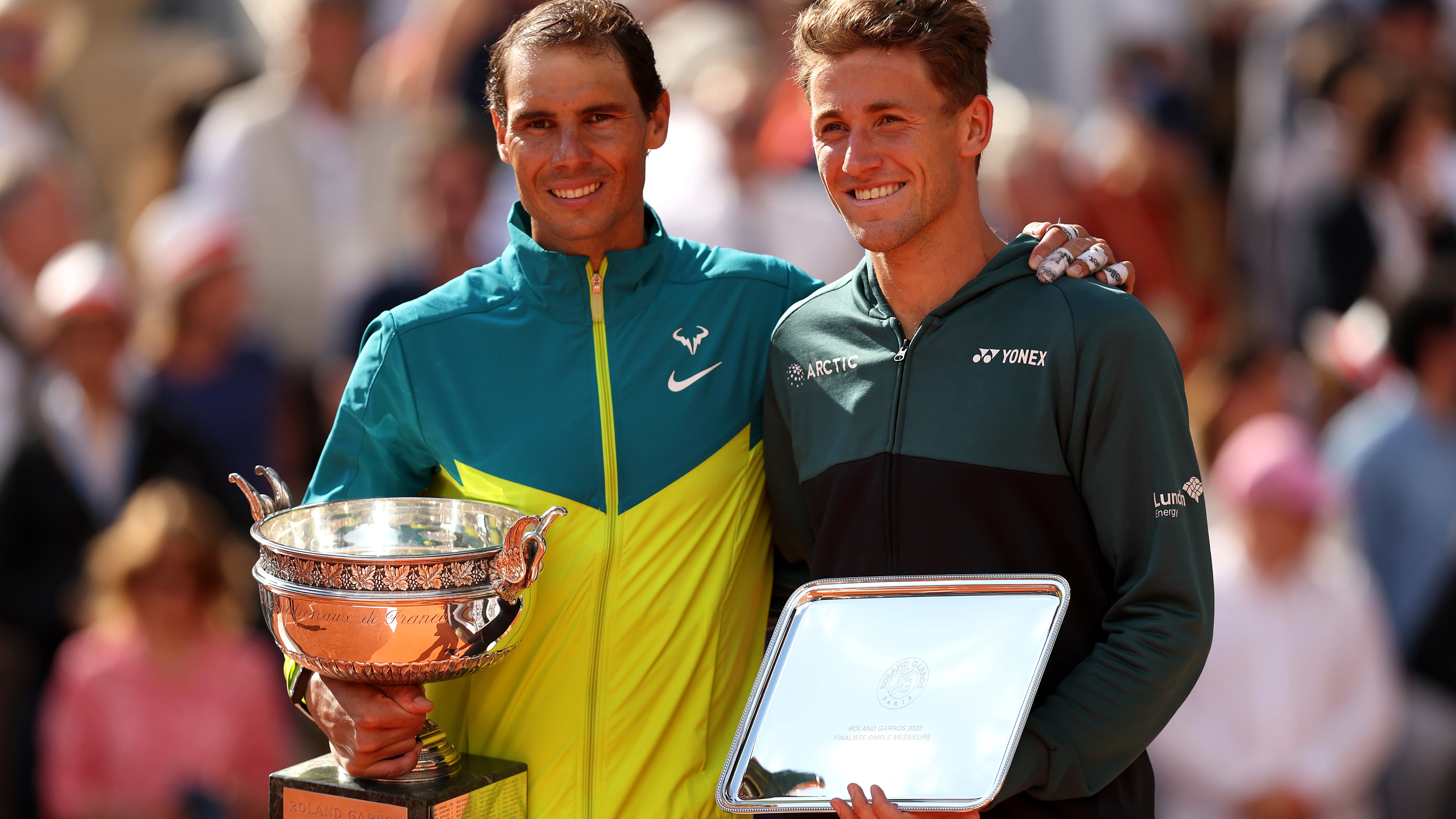 Rafa Nadal y Casper Ruud