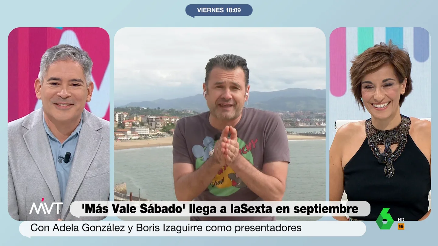 Adela González e Iñaki López se reencuentran una década después de presentar un programa juntos: "Lo único que conservo es el pelo" Adela González e Iñaki López se reencuentran una década después de presentar un programa juntos: "Lo único que conservo es el pelo"