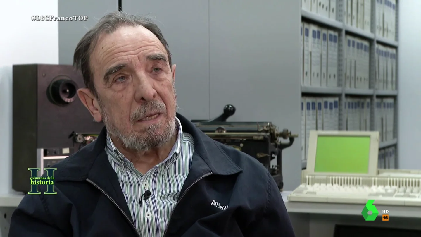 Eduardo Saborido se emociona al recordar el reencuentro con su mujer tras salir de la cárcel "Nos jartamos de llorar, pero ese lloro era el lloro de la libertad", recuerda Eduardo Saborido, uno de los 'Diez de Carabanchel' y el obrero más condenado por el Tribunal de Orden Público, en este vídeo que recupera la Sexta Columna.