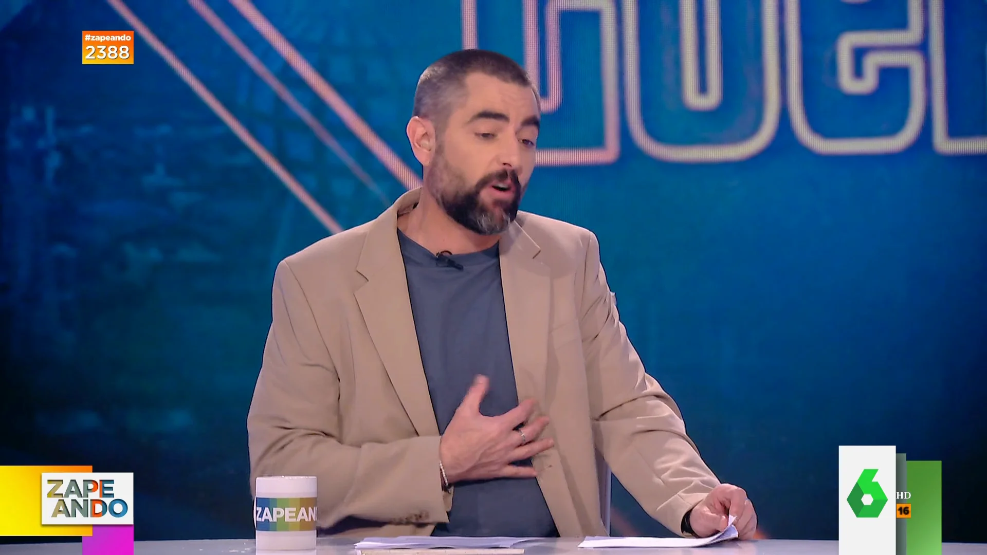 Dani Mateo declara su amor a la marquesa de Griñón en directo