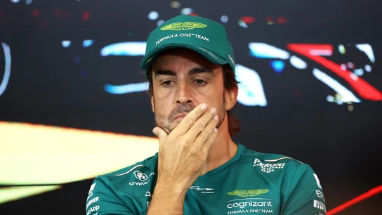 Fernando Alonso, pensativo Fernando Alonso, pensativo