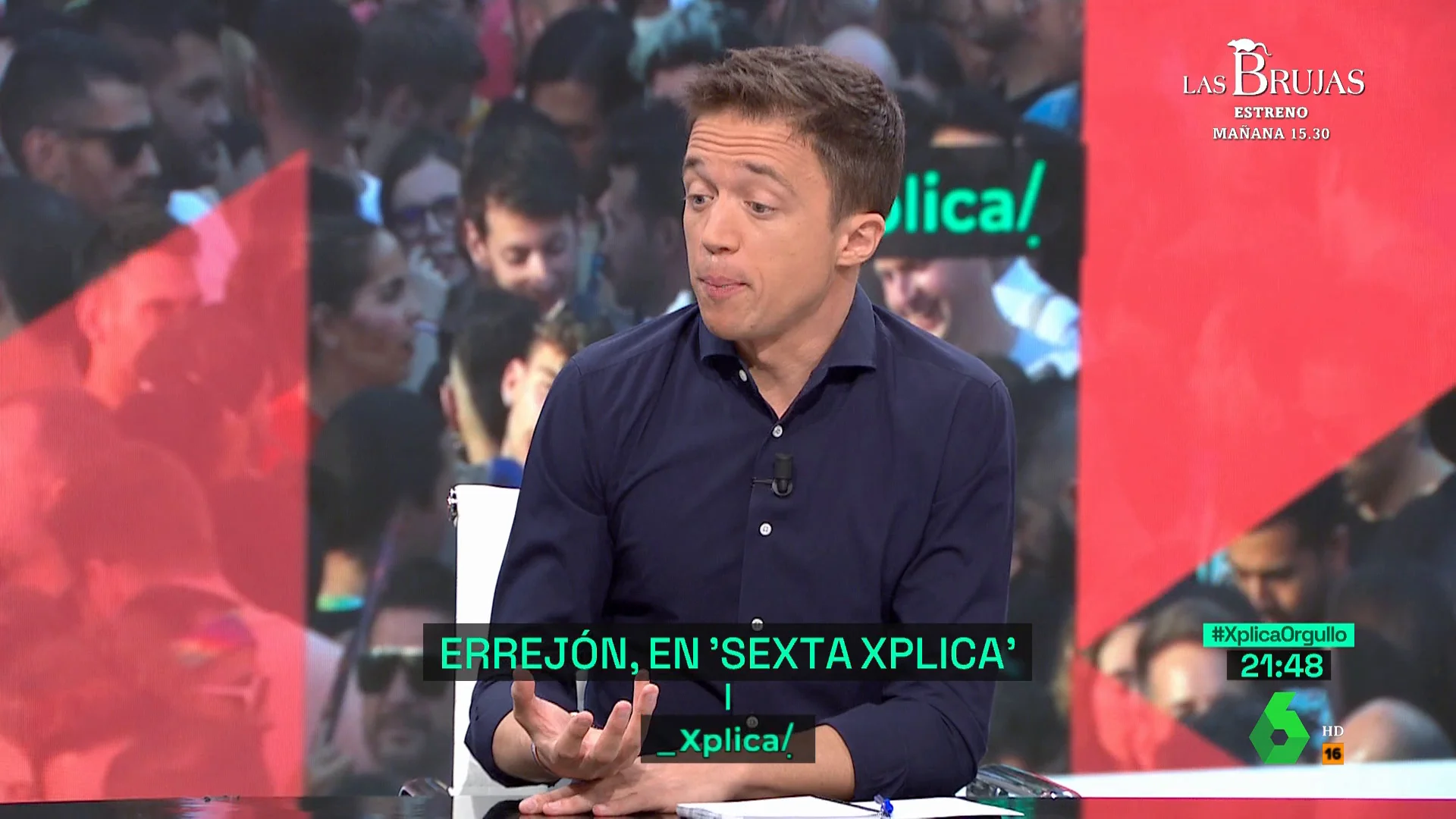 La tajante respuesta de Errejón a Gallardo (Vox) sobre la bandera LGTBI: "No se le conoce oficio más allá de insultar"