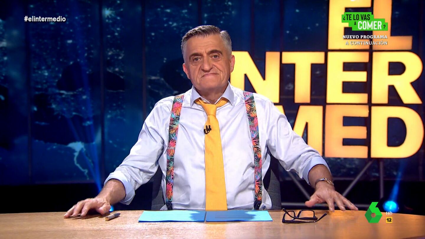 EL INTERMEDIO - Wyoming responde a Abascal sobre el colectivo LGTBI: "Mientras la gente ve los colores del arco&iacute;ris, Vox ve la bandera de Somoda y Gomorra"