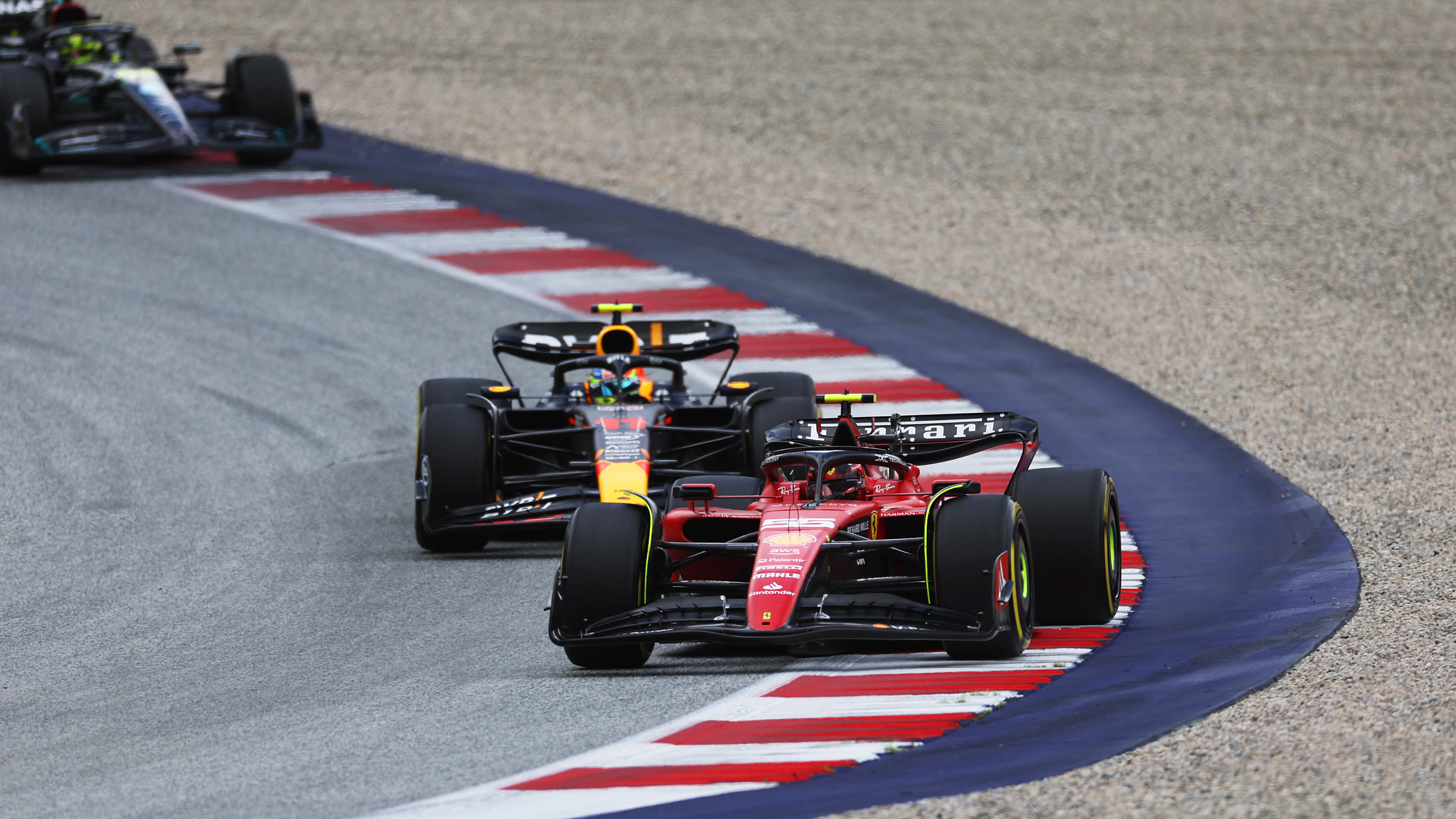 Carlos Sainz y Sergio Pérez