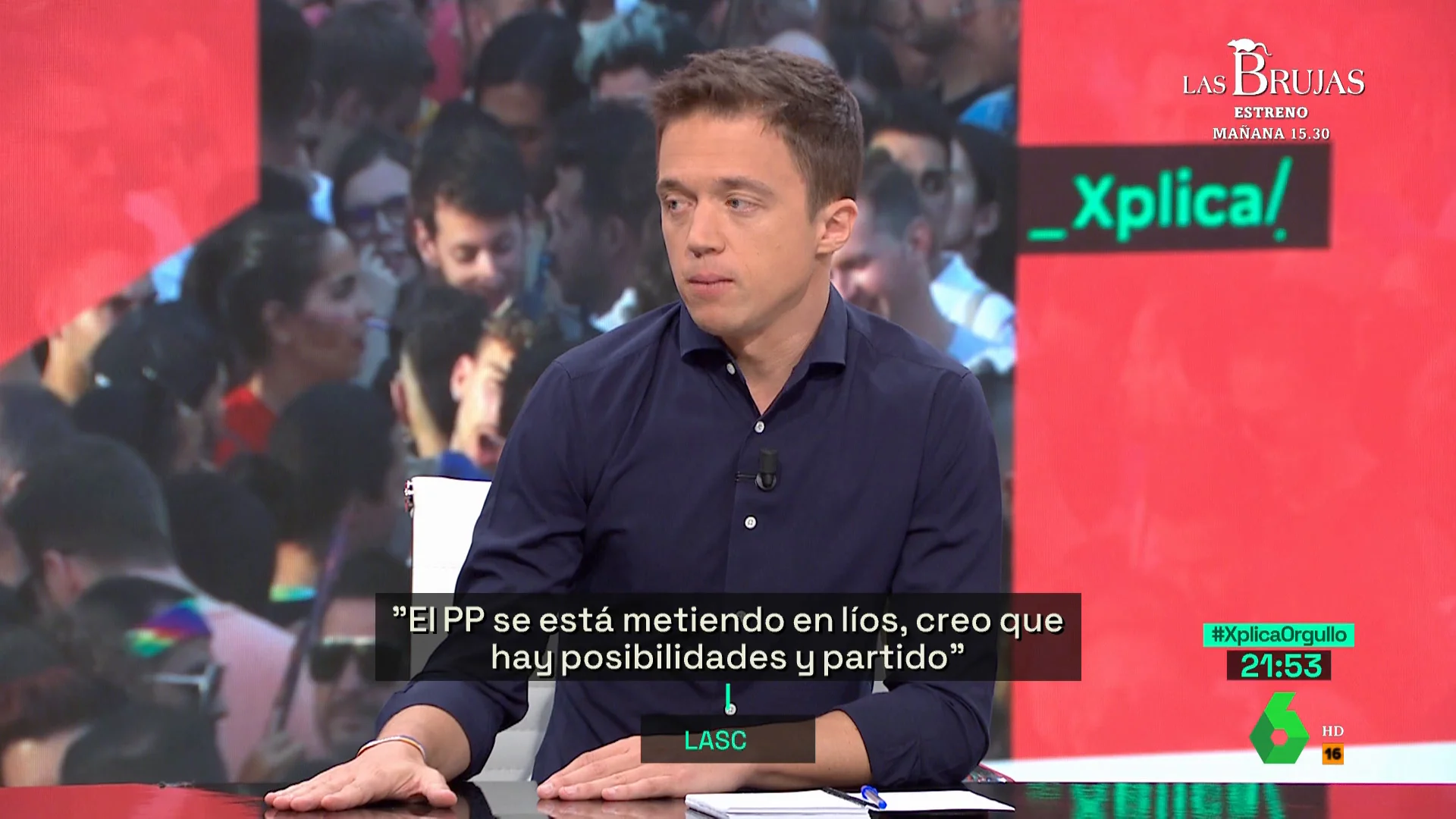 XPLICA - ERREJÓN: "Ganar no es lo mismo que gobernar, a Feijóo las posibilidades de gobernar se le van mermando"