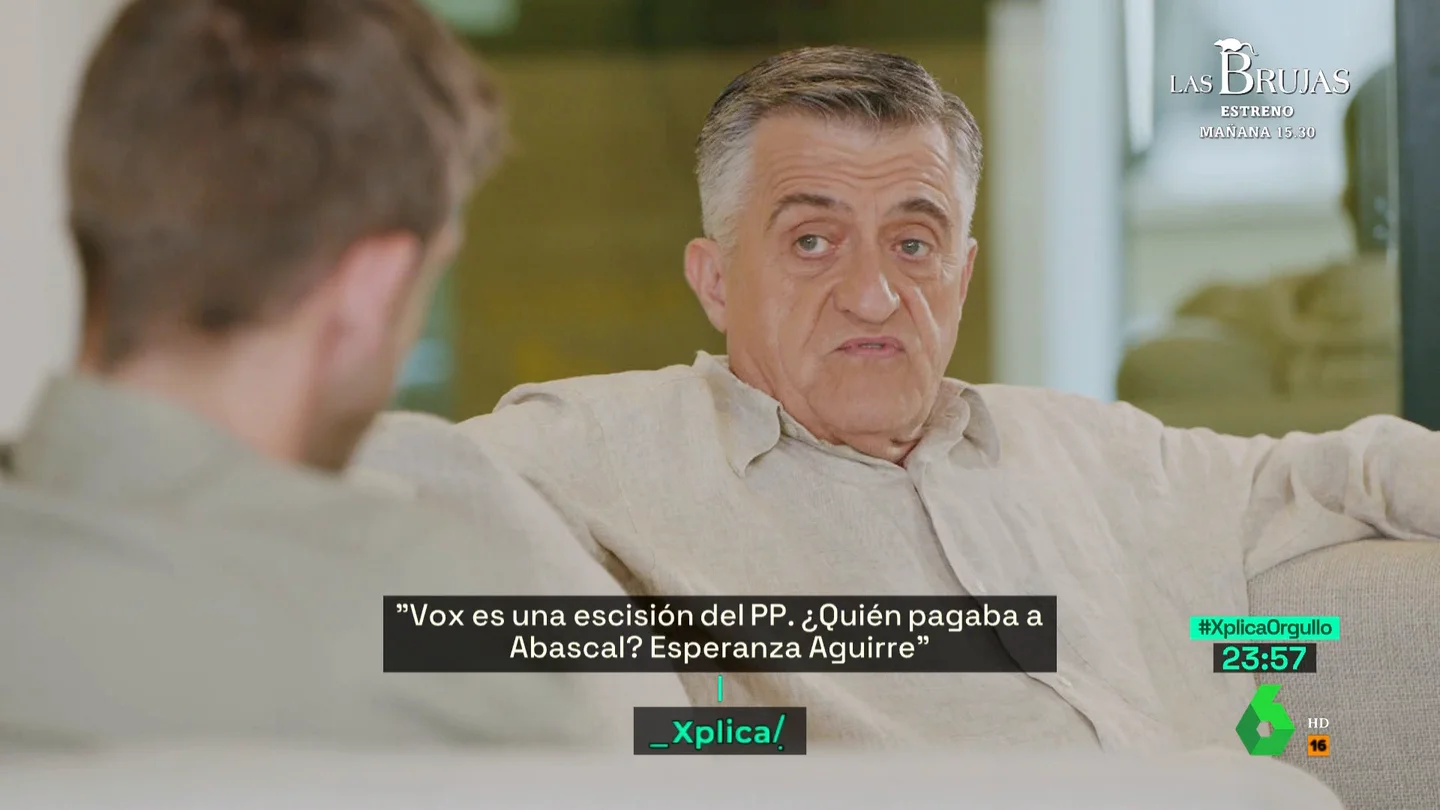 XPLICA Wyoming recuerda el origen de Vox: "Abascal era el niño bonito de Esperanza Aguirre" XPLICA Wyoming recuerda el origen de Vox: "Abascal era el niño bonito de Esperanza Aguirre"