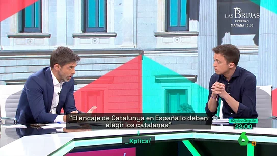 ERREJÓN: El encaje de Cataluña en España tiene que ser una cuestión acordada y ese acuerdo lo tienen que votar los catalanes" ERREJÓN: El encaje de Cataluña en España tiene que ser una cuestión acordada y ese acuerdo lo tienen que votar los catalanes"